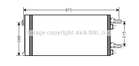 AVA QUALITY COOLING Lauhdutin, ilmastointilaite CN5246